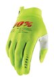 100% SPEEDLAB Cycling long-finger gloves - ITRACK JR - yellow