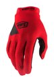 100% SPEEDLAB Cycling long-finger gloves - RIDECAMP - red