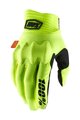 100% SPEEDLAB Cycling long-finger gloves - COGNITO - yellow/black