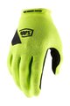 100% SPEEDLAB Cycling long-finger gloves - RIDECAMP W - yellow/black