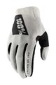 100% SPEEDLAB Cycling long-finger gloves - RIDEFIT - grey