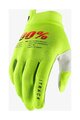 100% SPEEDLAB Cycling long-finger gloves - ITRACK JR - yellow