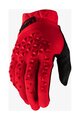 100% SPEEDLAB Cycling long-finger gloves - GEOMATIC - red