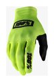 100% SPEEDLAB Cycling long-finger gloves - CELIUM - yellow/black