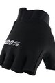 100% SPEEDLAB Cycling fingerless gloves - EXCEEDA - black