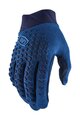 100% SPEEDLAB Cycling long-finger gloves - GEOMATIC - blue