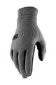 100% SPEEDLAB Cycling long-finger gloves - BRISKER XTREME - grey