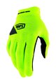 100% SPEEDLAB Cycling long-finger gloves - RIDECAMP GEL - yellow