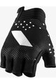 100% SPEEDLAB Cycling fingerless gloves - EXCEEDA - black