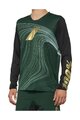 100% SPEEDLAB Cycling summer long sleeve jersey - R-CORE-X LE - green