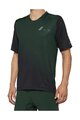 100% SPEEDLAB Cycling short sleeve jersey - CELIUM - green/black