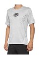 100% SPEEDLAB Cycling short sleeve jersey - AIRMATIC MESH - grey