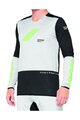 100% SPEEDLAB Cycling summer long sleeve jersey - R-CORE X - grey/black