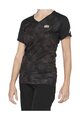 100% SPEEDLAB Cycling short sleeve jersey - AIRMATIC W - black/brown