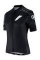 100% SPEEDLAB Cycling short sleeve jersey - EXCEEDA W - black/grey