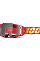 100% SPEEDLAB Cycling sunglasses - ARMEGA - red/yellow