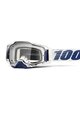 100% SPEEDLAB Cycling sunglasses - ARMEGA - white/blue