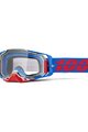 100% SPEEDLAB Cycling sunglasses - ARMEGA - red/blue