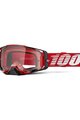 100% SPEEDLAB Cycling sunglasses - ARMEGA - red/black/white