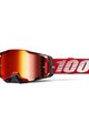 100% SPEEDLAB Cycling sunglasses - ARMEGA - red/white