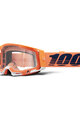 100% SPEEDLAB Cycling sunglasses - RACECRAFT 2 - orange/black