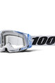 100% SPEEDLAB Cycling sunglasses - RACECRAFT 2 - white/blue/black