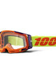 100% SPEEDLAB Cycling sunglasses - RACECRAFT 2 - yellow/orange/black