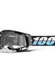 100% SPEEDLAB Cycling sunglasses - RACECRAFT 2 - black/white/light blue