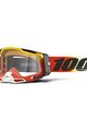 100% SPEEDLAB Cycling sunglasses - RACECRAFT 2 - yellow/black/red