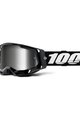 100% SPEEDLAB Cycling sunglasses - RACECRAFT 2 - black/white/silver