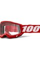 100% SPEEDLAB Cycling sunglasses - ACCURI 2 - red/white