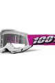 100% SPEEDLAB Cycling sunglasses - ACCURI 2 - cyclamen/white/black