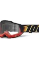 100% SPEEDLAB Cycling sunglasses - ACCURI 2 - yellow/black/red