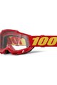 100% SPEEDLAB Cycling sunglasses - ACCURI 2 - red/yellow