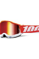 100% SPEEDLAB Cycling sunglasses - ACCURI 2 - red/white