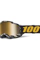 100% SPEEDLAB Cycling sunglasses - ACCURI 2 - white/grey/yellow/black/gold