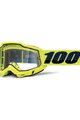 100% SPEEDLAB Cycling sunglasses - ACCURI 2 ENDURO MTB - yellow/blue