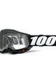 100% SPEEDLAB Cycling sunglasses - ACCURI 2 JR - black/white