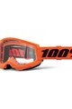 100% SPEEDLAB Cycling sunglasses - STRATA 2 - orange/black