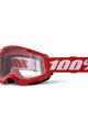 100% SPEEDLAB Cycling sunglasses - STRATA 2 - red/white