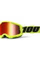 100% SPEEDLAB Cycling sunglasses - STRATA 2 - yellow/black/red