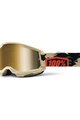 100% SPEEDLAB Cycling sunglasses - STRATA 2 - beige/black/grey/gold