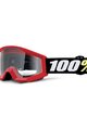 100% SPEEDLAB Cycling sunglasses - STRATA MINI KID - black/white/red