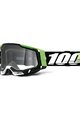 100% SPEEDLAB Cycling sunglasses - RACECRAFT 2 - black/green