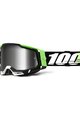 100% SPEEDLAB Cycling sunglasses - RACECRAFT 2 - black/white/green/silver