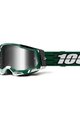 100% SPEEDLAB Cycling sunglasses - RACECRAFT 2 - green/white/silver