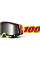 100% SPEEDLAB Cycling sunglasses - RACECRAFT 2 - yellow/red/silver