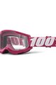 100% SPEEDLAB Cycling sunglasses - STRATA 2 - pink/white