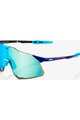 100% SPEEDLAB Cycling sunglasses - HYPERCRAFT - blue/purple