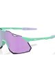 100% SPEEDLAB Cycling sunglasses - HYPERCRAFT XS - purple/light green